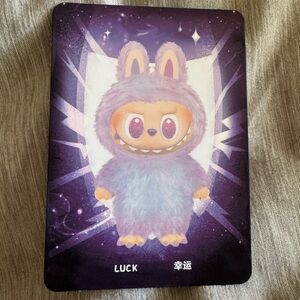 Pop Mart Big Into Energy Luck Collectors Card